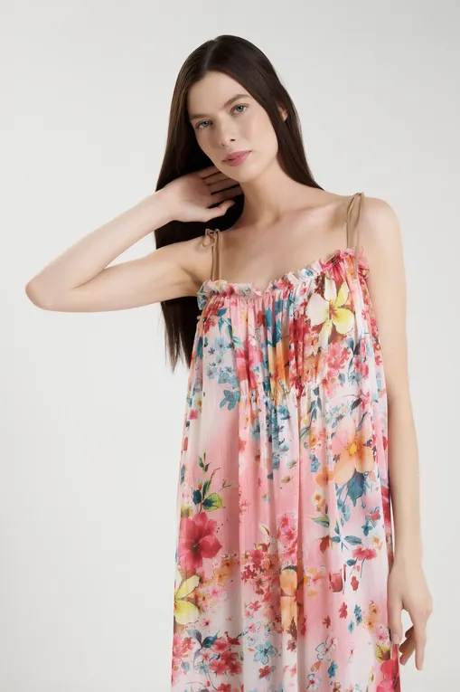 Платья LES NEOBOURGEOISES GAYANA CHERRY PINK