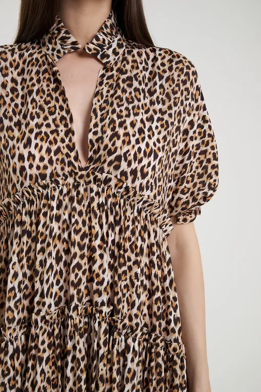 Платья LES NEOBOURGEOISES LOVELA leopard