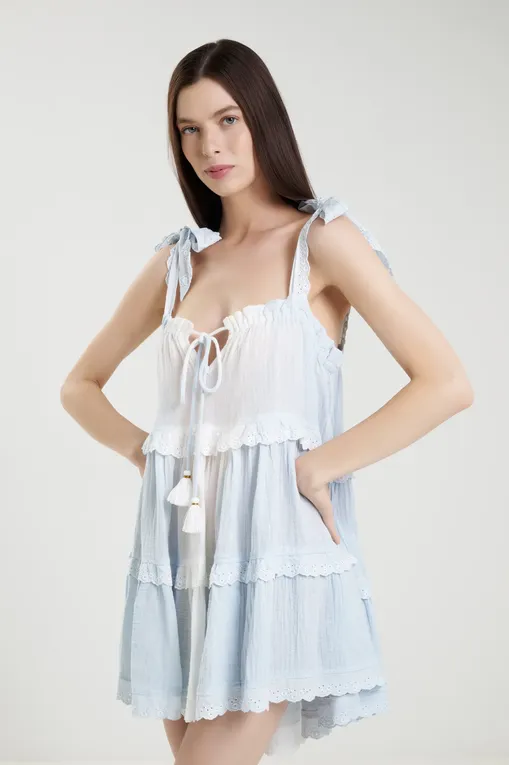 Платья LES NEOBOURGEOISES Puerto Rico court BLUE