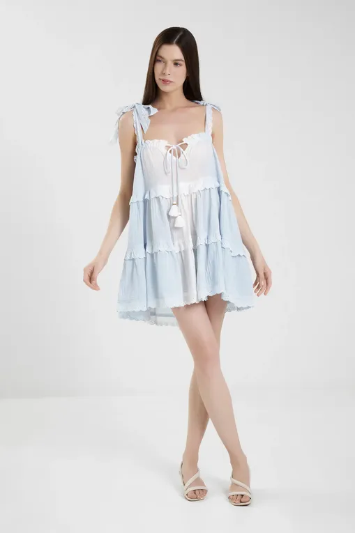 Платья LES NEOBOURGEOISES Puerto Rico court BLUE