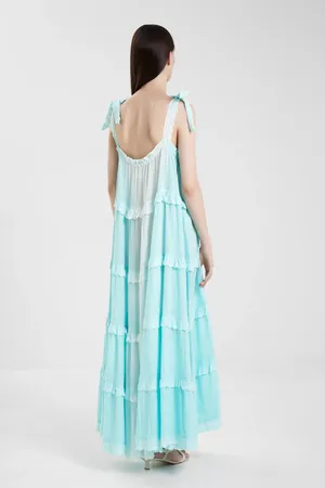 LES NEOBOURGEOISES Puerto Rico long TURQUOISE