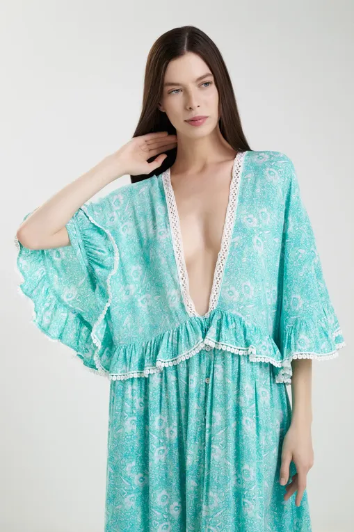 Платья LES NEOBOURGEOISES Subaya TURQUOISE