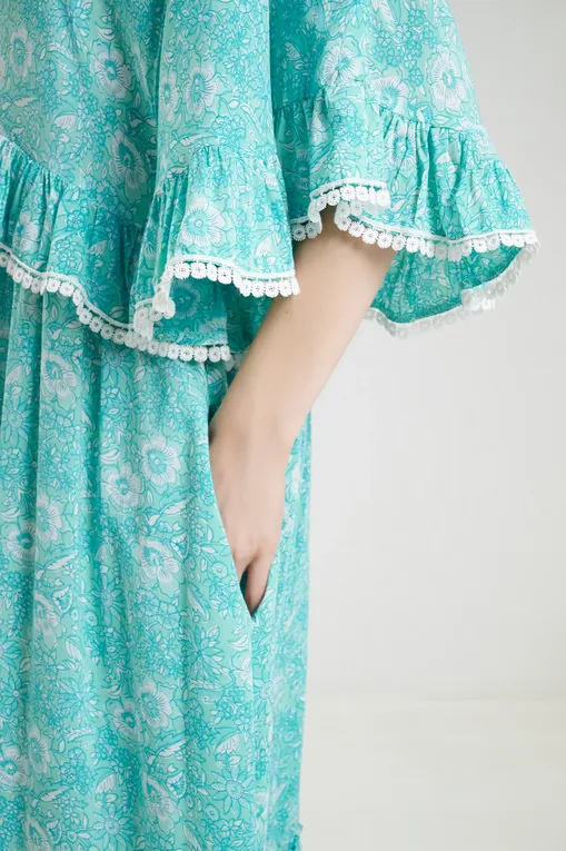 Платья LES NEOBOURGEOISES Subaya TURQUOISE