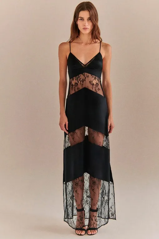 Платья домашние LIVY 654362805 BLACK