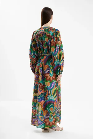 Marjolaine 3ATH2201 3143 IMP. VERT/JAUNE