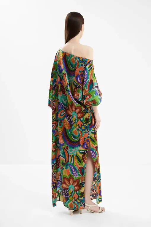 Платья домашние Marjolaine 4ATH3002 3143 IMP. VERT/JAUNE