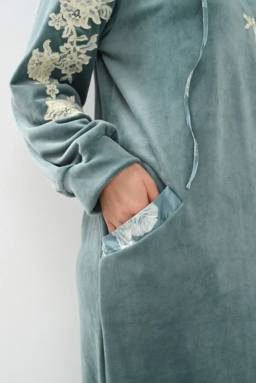 Платья домашние Marjolaine 5PIX3001 9102 Cedre/Ivoire