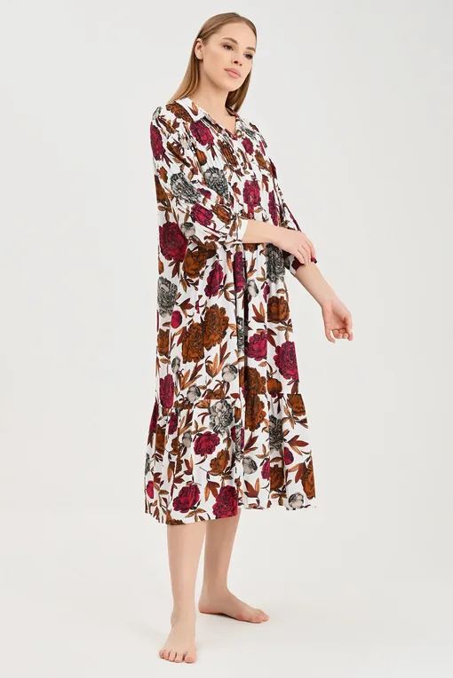 Платья Maryan Mehlhorn M3021406 647 white-sunbaked bloom