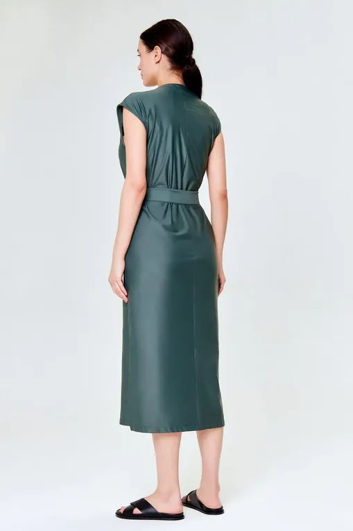 Платья Max Mara Leisure MEGATON 241662102 002 DARK GREEN