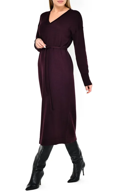 Платья Max Mara CALAMAI 33260106 006 WINE-COLOURED