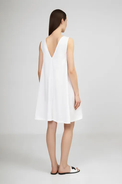 Платья Max Mara CAMPALE 2516221029 007 OPTICAL WHITE