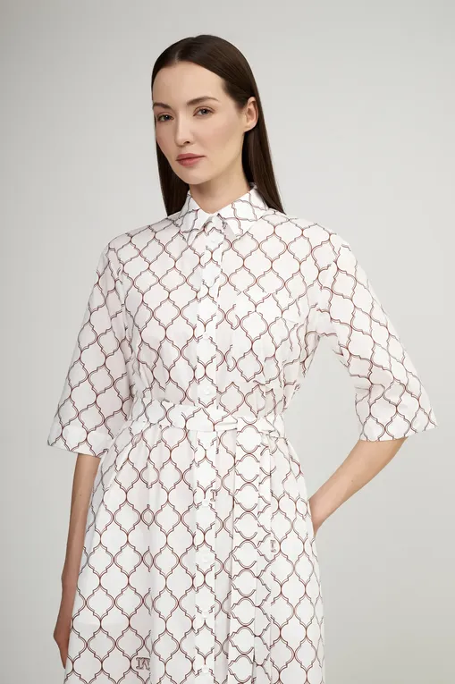 Платья Max Mara DANIEL 2516221049 003 OPTICAL WHITE