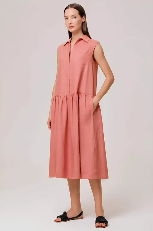Платья Max Mara GETTO 32210626 004 TERRA COTTA