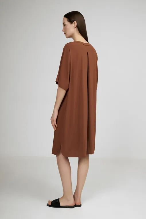 Платья Max Mara LUNA 2516621039 004 COCOA tema1