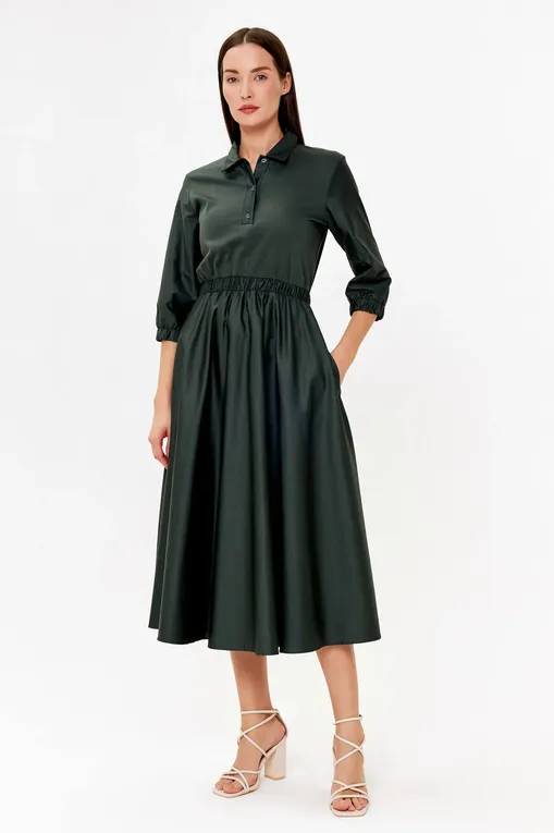 Платья Max Mara Leisure MAGGIO 241622109 002 DARK GREEN