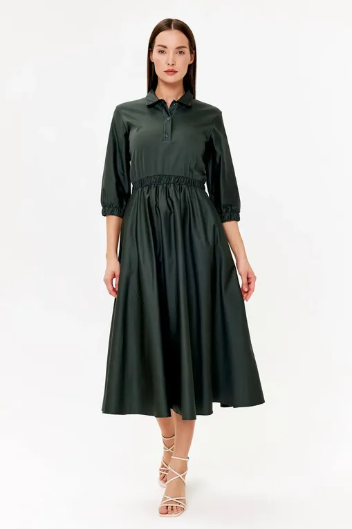 Платья Max Mara Leisure MAGGIO 241622109 002 DARK GREEN