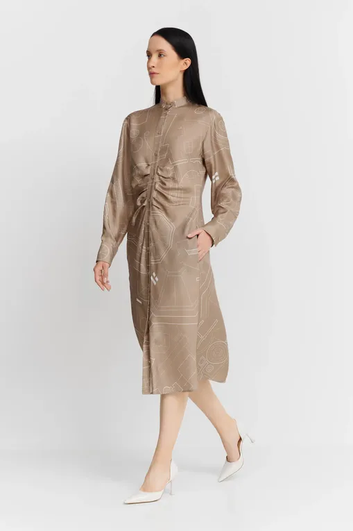 Платья Max Mara Leisure MELANIA 242622603 005 MAKE UP LUMIERE