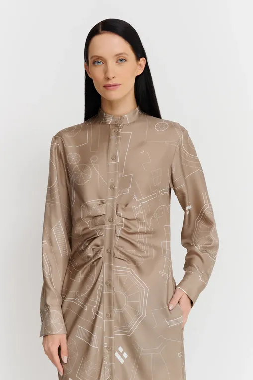 Платья Max Mara Leisure MELANIA 242622603 005 MAKE UP LUMIERE