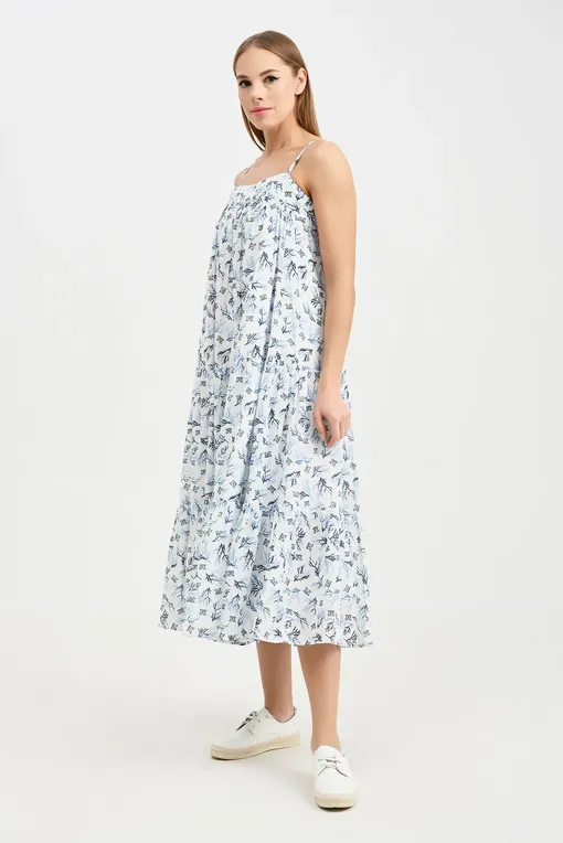 Платья Max Mara POTUS 32210628 002 OPTICAL WHITE