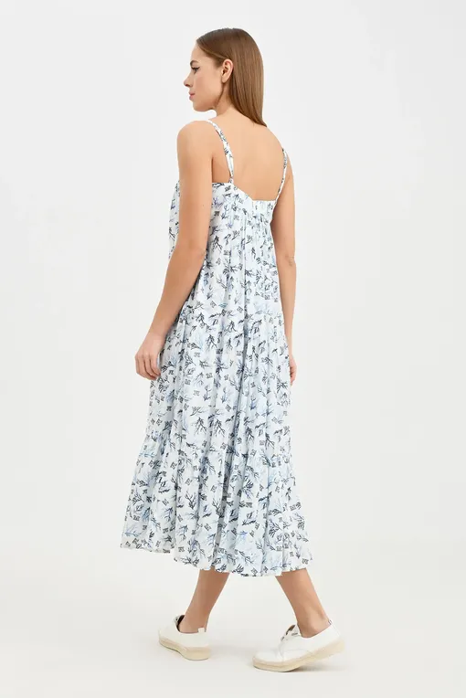 Платья Max Mara POTUS 32210628 002 OPTICAL WHITE