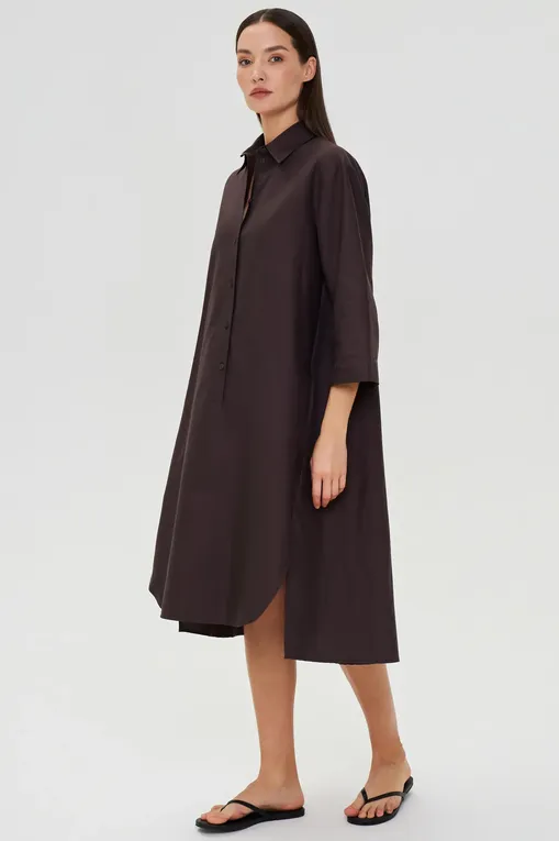 Платья Max Mara QUINCY 241622109 002 BROWN