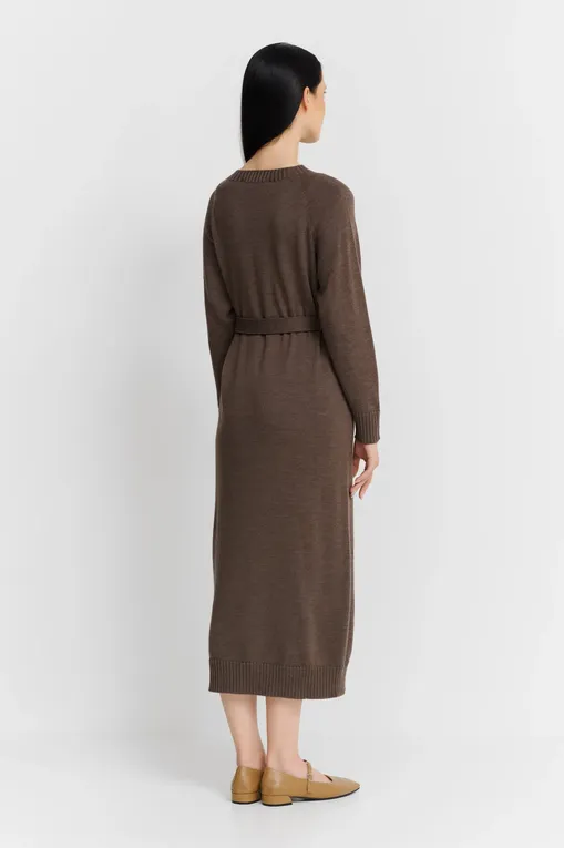 Платья Max Mara Leisure SCRIVIA 242632602 002 HAZELNUT BROWN