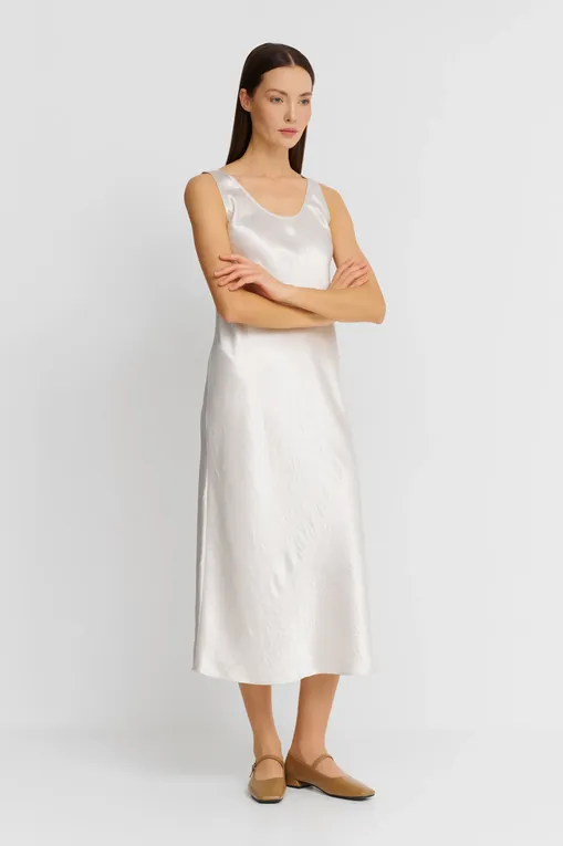 Платья Max Mara Leisure TALETE 242622602 008 PEARL GREY