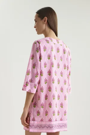 Mc2 Saint Barth MACHA COTTON GOA FLORAL STRIPES S 21