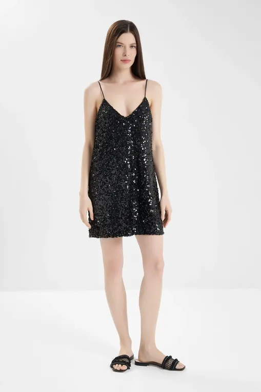 Платья Mc2 Saint Barth RABELLE PAILLETTES 00