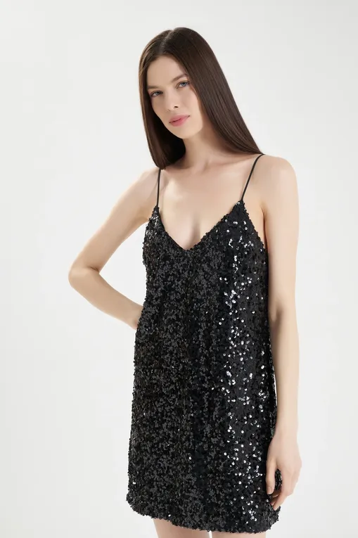 Платья Mc2 Saint Barth RABELLE PAILLETTES 00