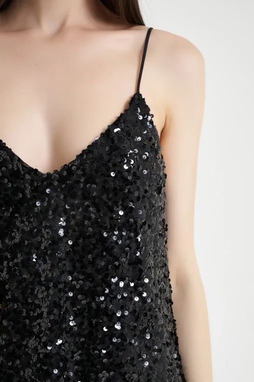 Платья Mc2 Saint Barth RABELLE PAILLETTES 00