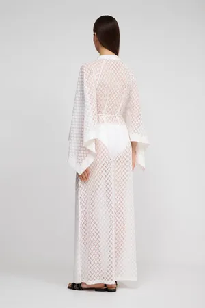 Melissa Odabash Edie CR White