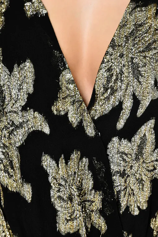 Платья Melissa Odabash Look17 gold flower