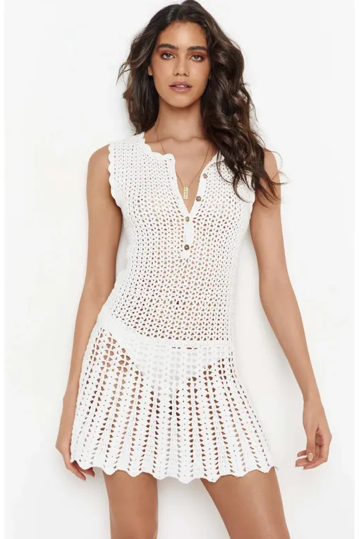 Платья Melissa Odabash Rosie CR 24 White