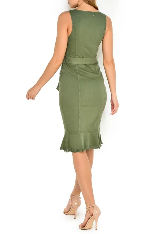 Платья Melissa Odabash Ruby CR Olive