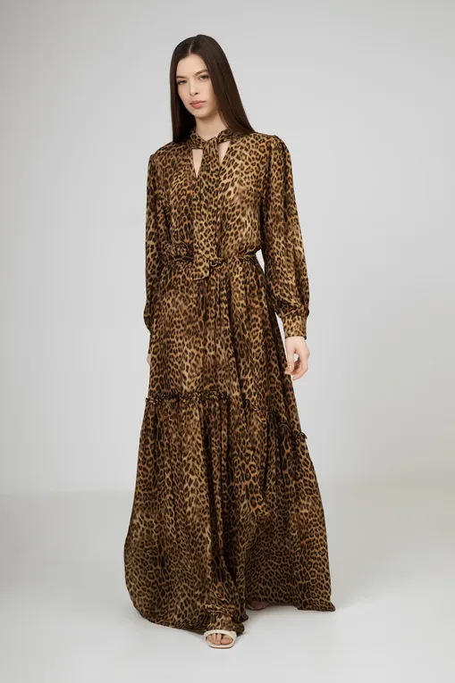 Платья Melissa Odabash Skylar AB cheetah