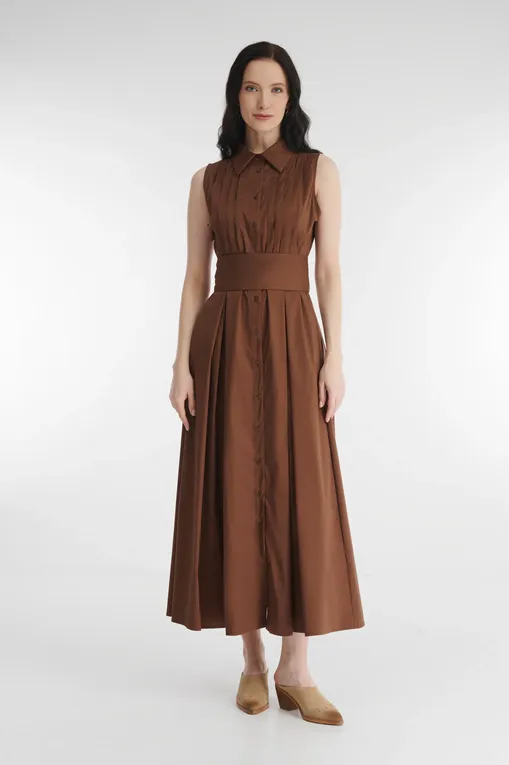 Платья Milva Mi 2145 52 TABACCO