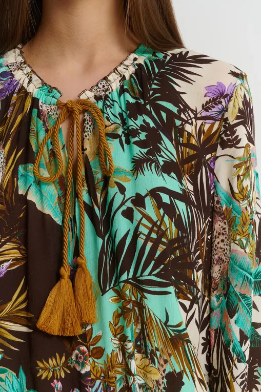 Платья Miss Bikini V5014D GHTU TURCHESE GHEPARDO