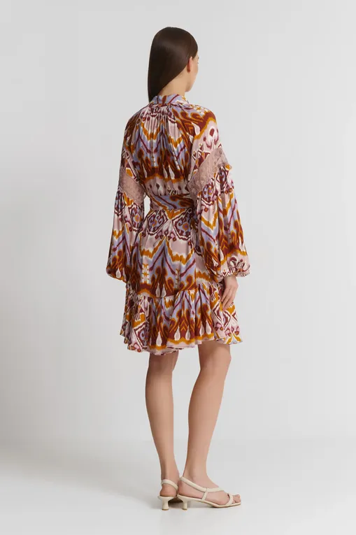 Платья Miss Bikini V5037D GRBE BEIGE GRAFFITI