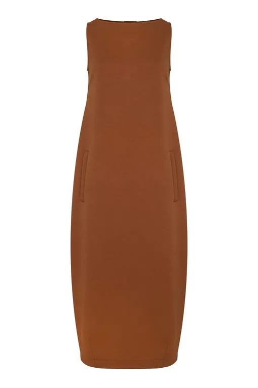 Платья MM ALBIO 252662606 003 TOBACCO