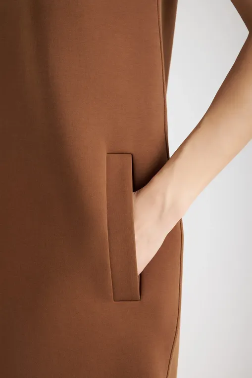 Платья MM ALBIO 252662606 003 TOBACCO