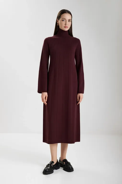 Платья MM by MaxMara CILE 252632601 009 BORDEAUX