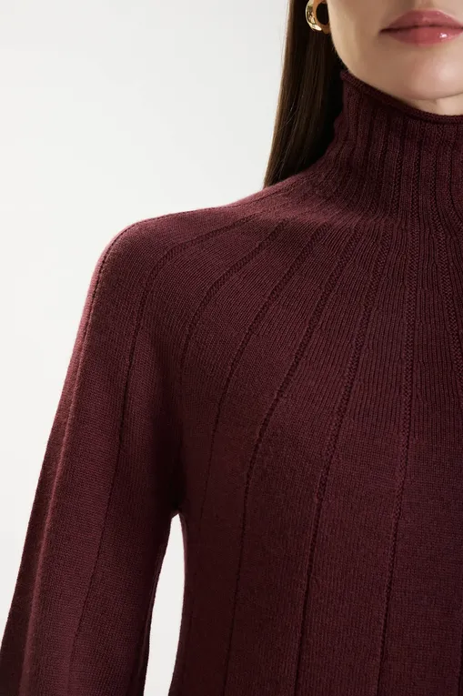 Платья MM by MaxMara CILE 252632601 009 BORDEAUX