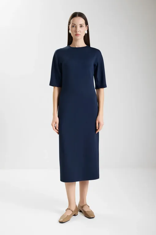 Платья MM by MaxMara COBRA 252662606 002 ULTRAMARINE