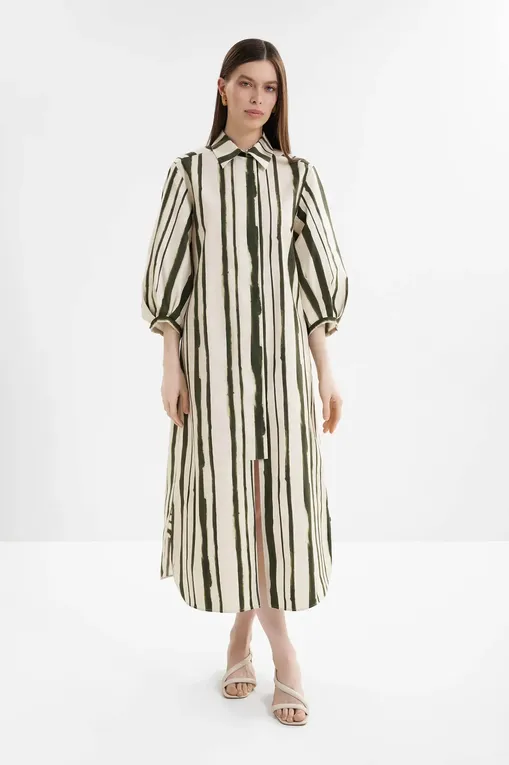 Платья MM by MaxMara MMLFALDA 261622101 003 MOSS GREEN