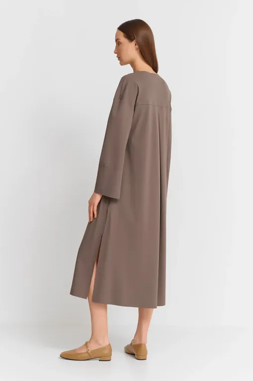 Платья MM by MaxMara RAPACE 251662106 004 MUD