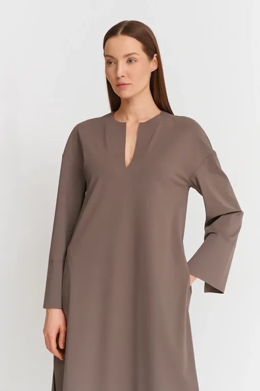 Платья MM by MaxMara RAPACE 251662106 004 MUD
