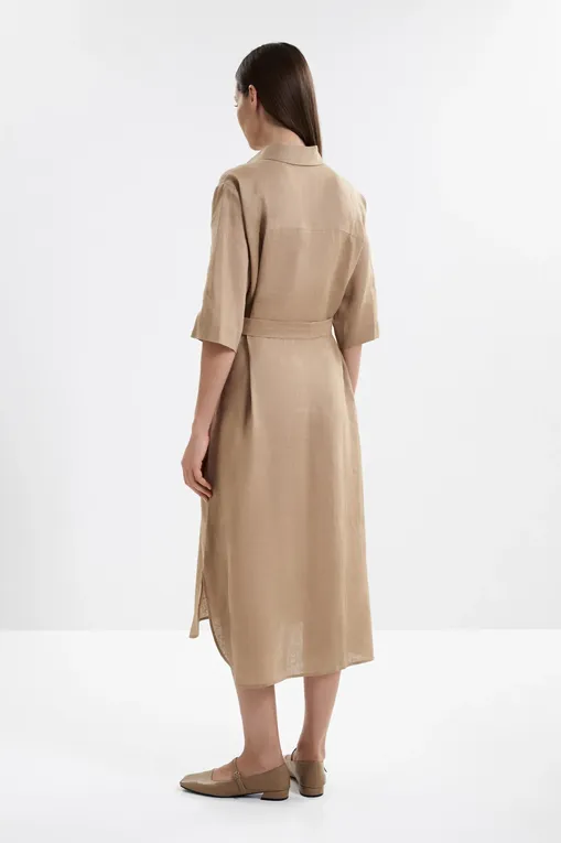 Платья MM by MaxMara SALUTE 2516221028 008 CAMEL