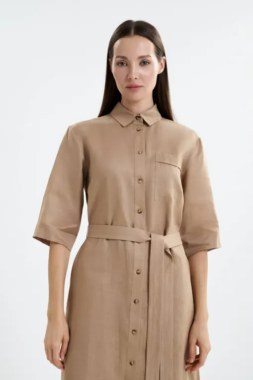 Платья MM by MaxMara SALUTE 2516221028 008 CAMEL