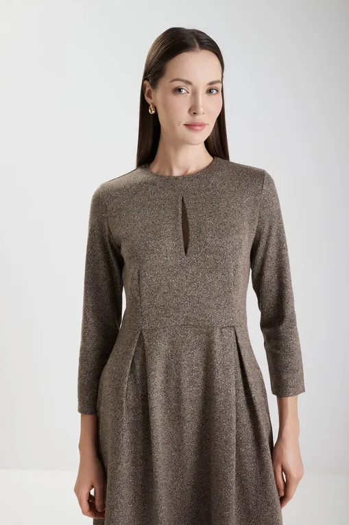 Платья MM by MaxMara SCENA 252662607 005 TOBACCO